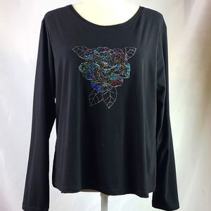 Allure Sequined Blouse